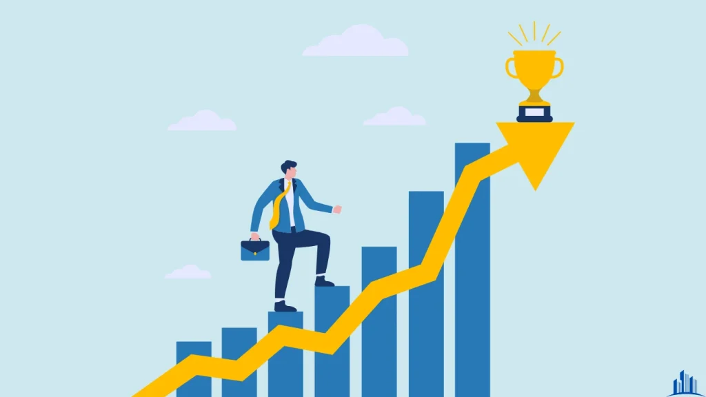 Rising with business